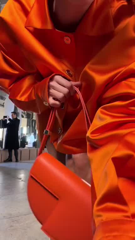 TikTok post for Paris Fashion show 1/26/24 