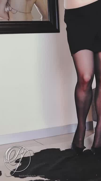 In stockings I turn into a slut