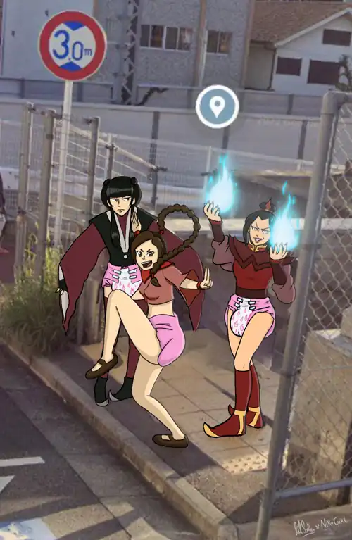Street View themed collab with @Sally_ABDL on Twitter  