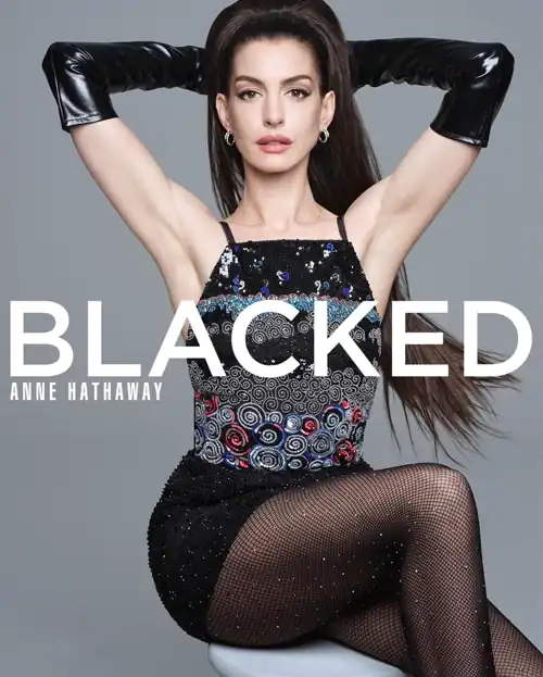 Anne Hathaway Blacked