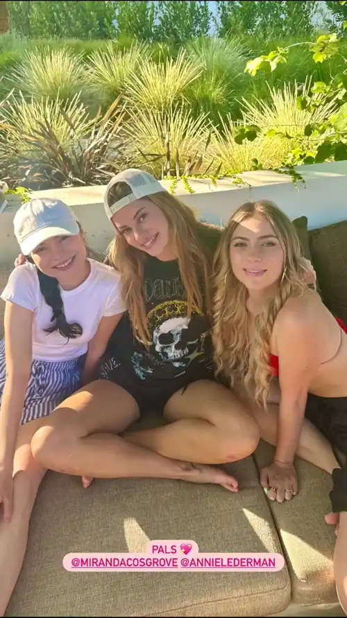 With Hannah Stocking and Annie Lederman IG 7/21/2024