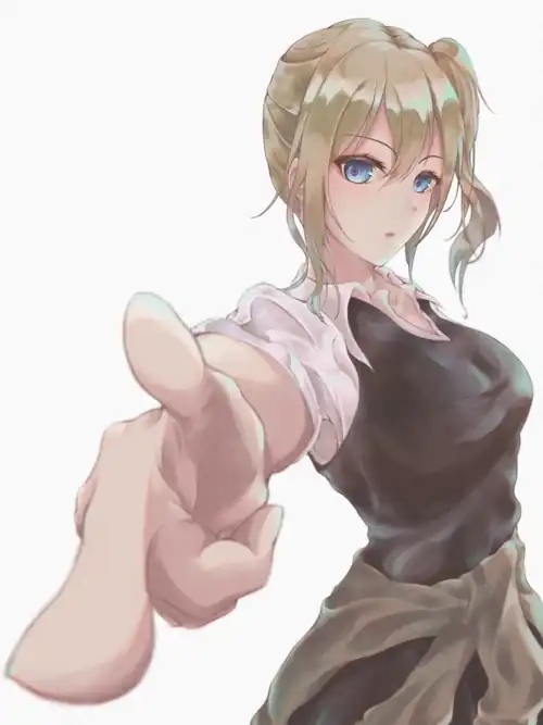 Hayasaka with Jotaro pose