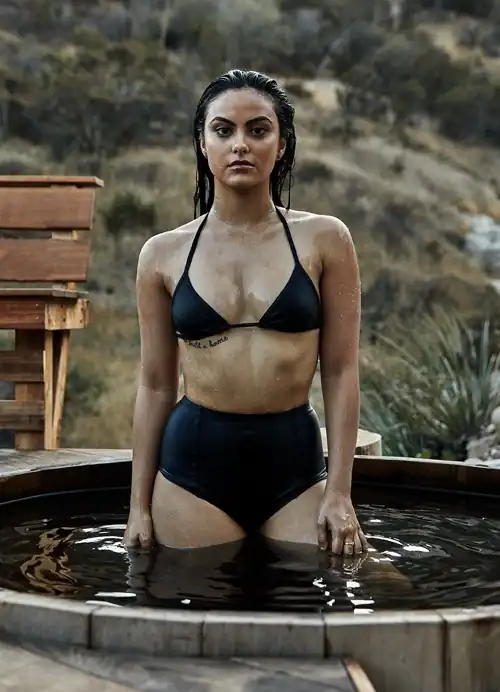 Wet Camila Mendes