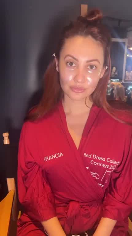 Getting ready for Red Dress Collection | IG January 2024 