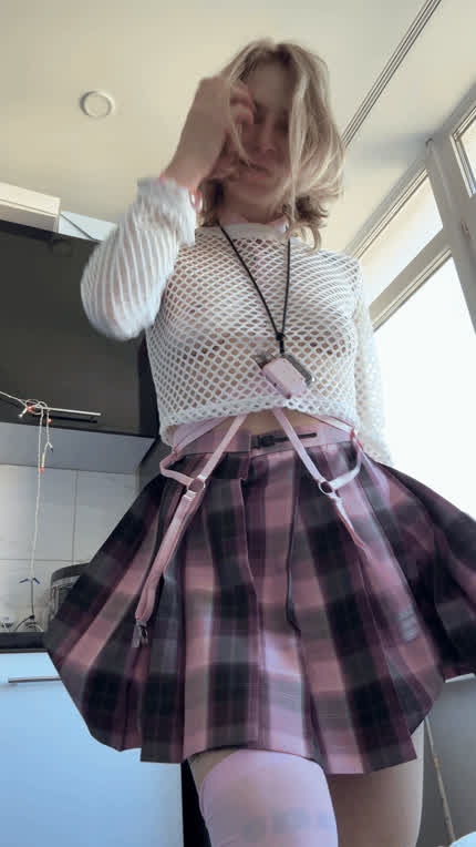 When we meet after class, I'll be looking like this. What's the first thing you'll say