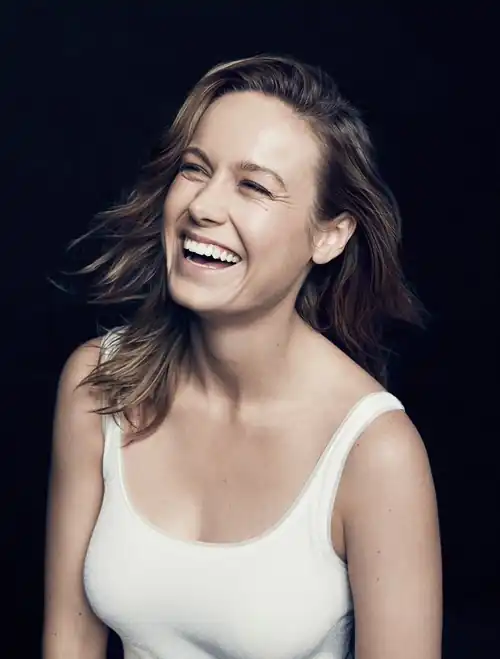 Brie Larson Happy