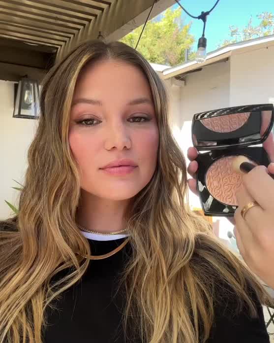 Getting makeup on 11/2/2023