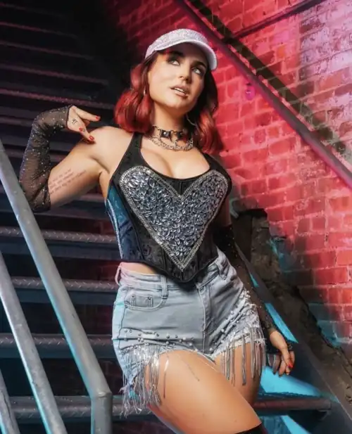 Outfit for Broadway Bares event (June 2023)