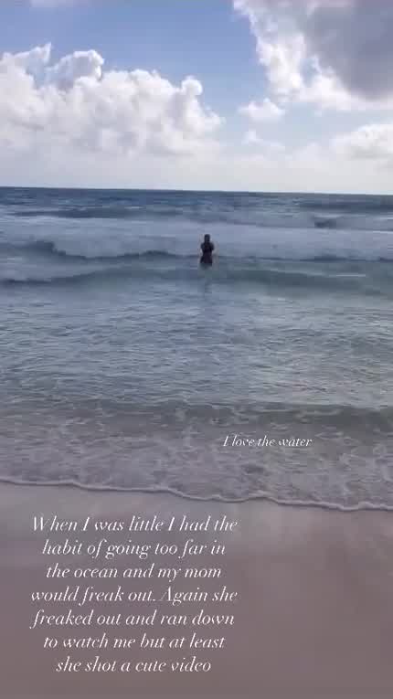 Coming out of the water - November 2023