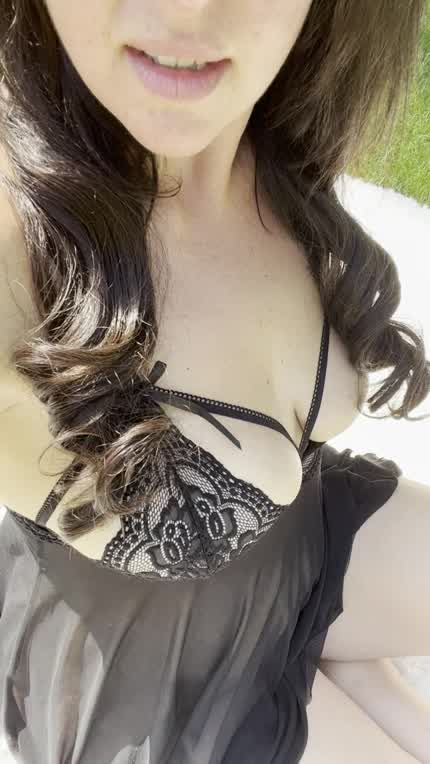 Masturbating outside always been a turn On for me