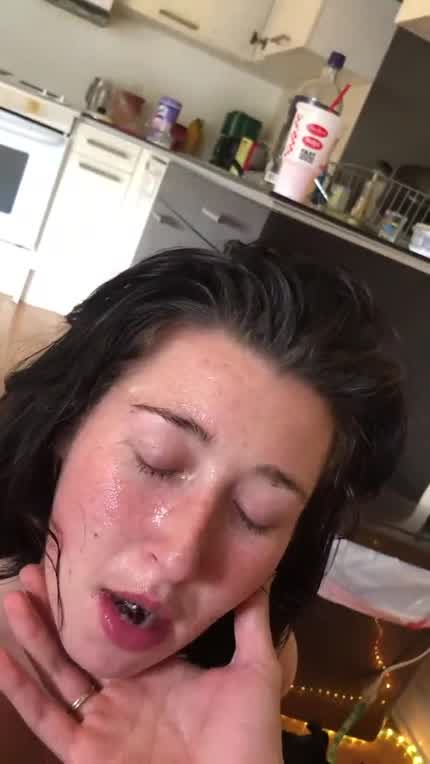 Forced down and slapped