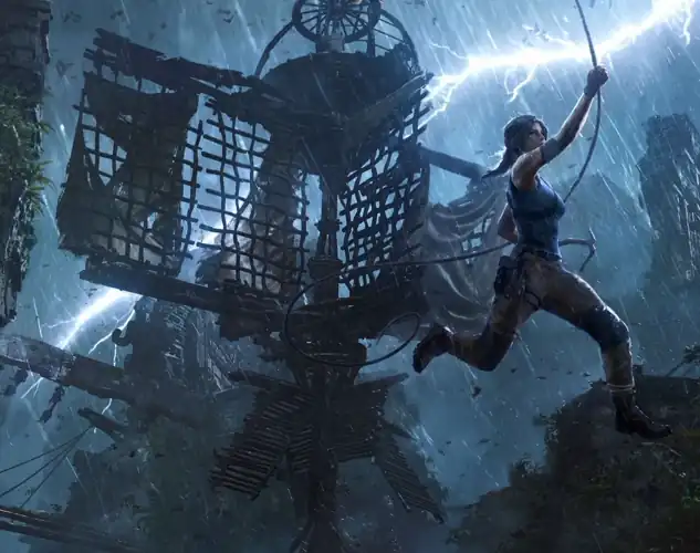 In an alternate universe, Lara is a gold medal Olympic gymnast. 