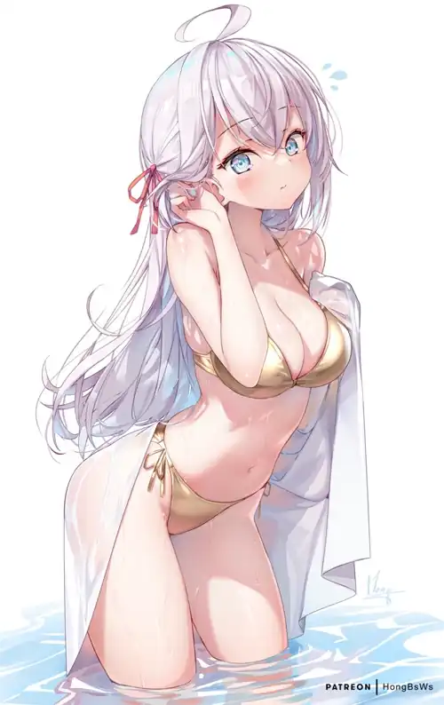 Gold bikini Alya