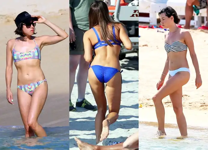 Aubrey Plaza looks amazing in a bikini