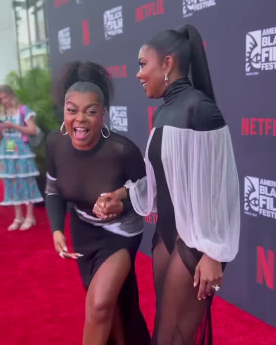 Gabrielle Union & Taraji P Henson