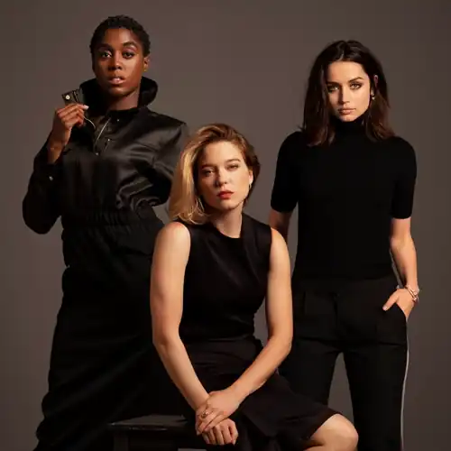 Lashana Lynch, Léa Seydoux and Ana de Armas.