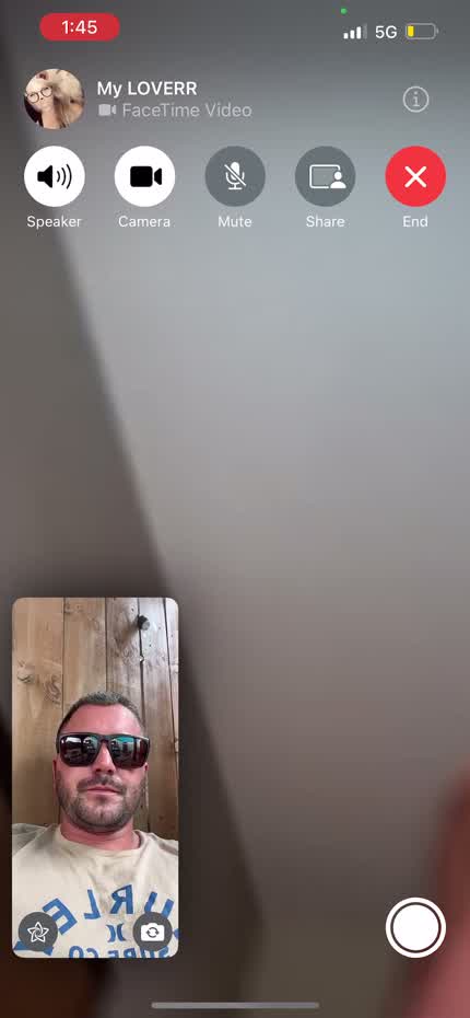 Decided to surprise my husband so I FaceTime called him in the middle of fucking this bull again, I think what turns me on the most when im with a bull is my husband being able to see me enjoying something he cant do for me