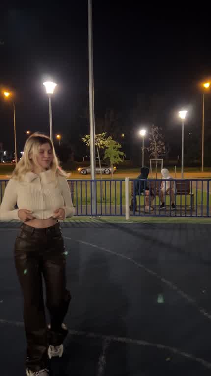 Don't worry, I turned around so they didn't see 