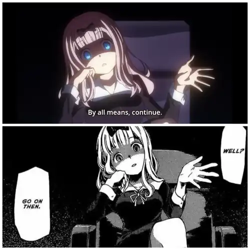 Creepy Chika Manga Vs Anime