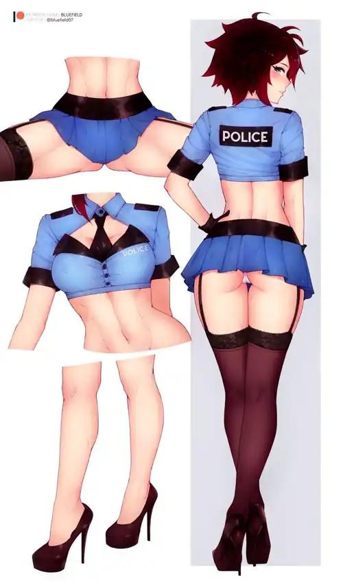 Ruby Gets Ready To Lay Down The Law (Bluefield)