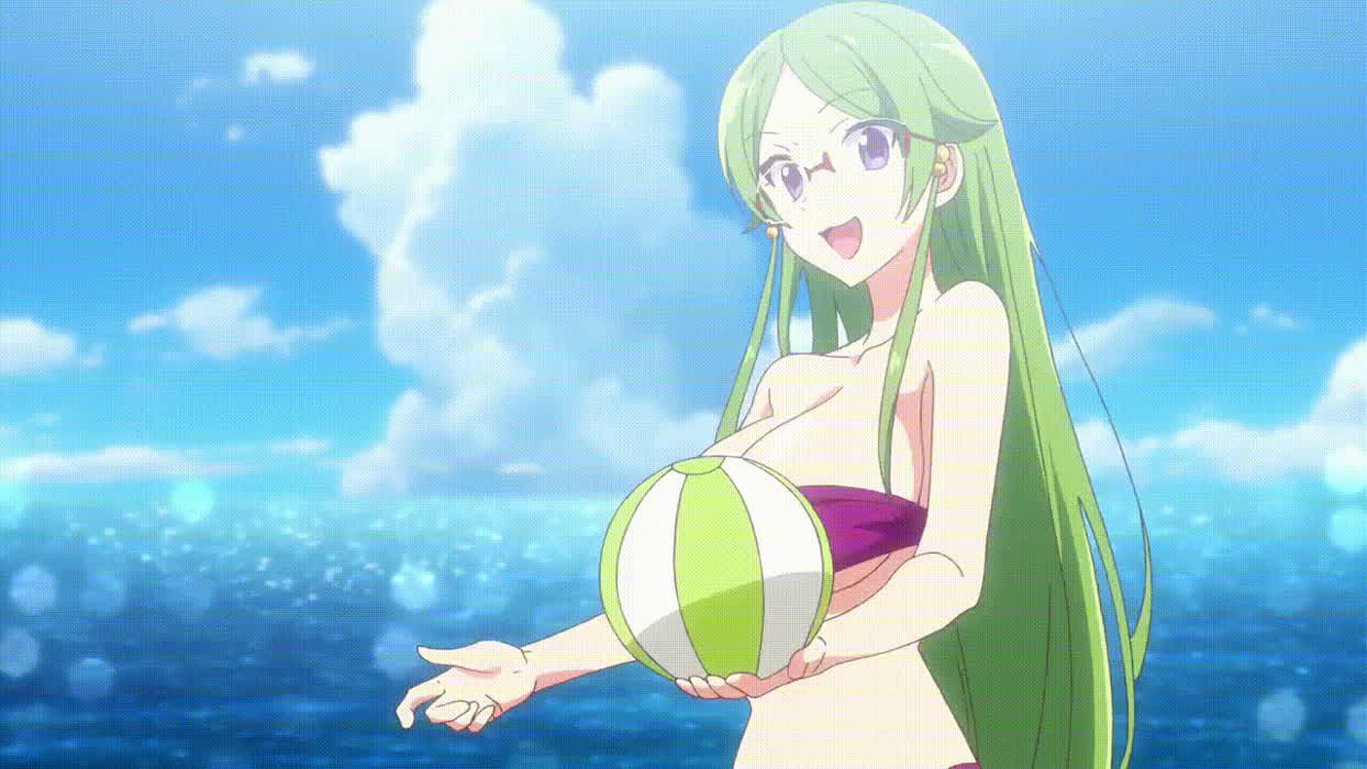 Beach volleyball with hotties [Megami-ryou no Ryoubo-kun]