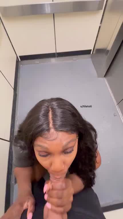 As the elevator goes down, so do I