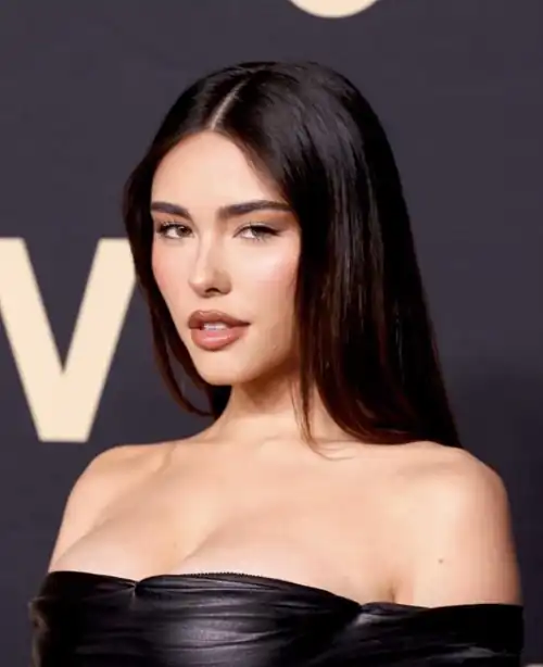 the look my GF Madison Beer gives my black bully after he beat me up in front of her.