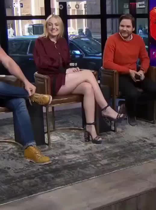 My man Zemo can't keep his eyes off her killer legs