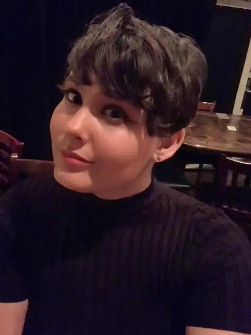 A candid of me at a bar