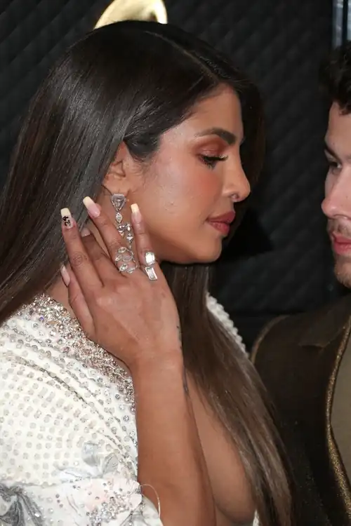 Priyanka at the 2020 Grammy Awards