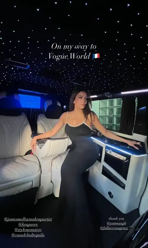 Heading to event in Paris | IG story 6/23/24