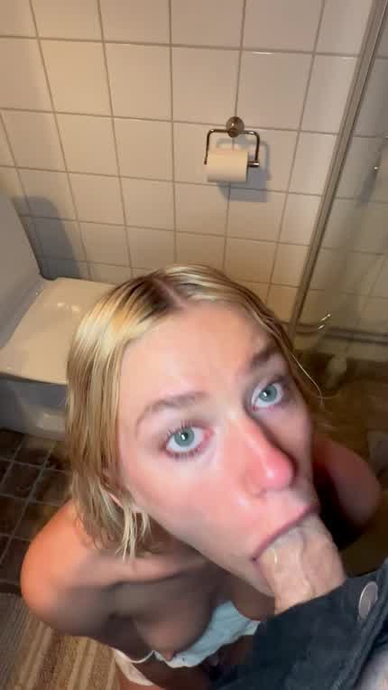 Sucked him off before boys night