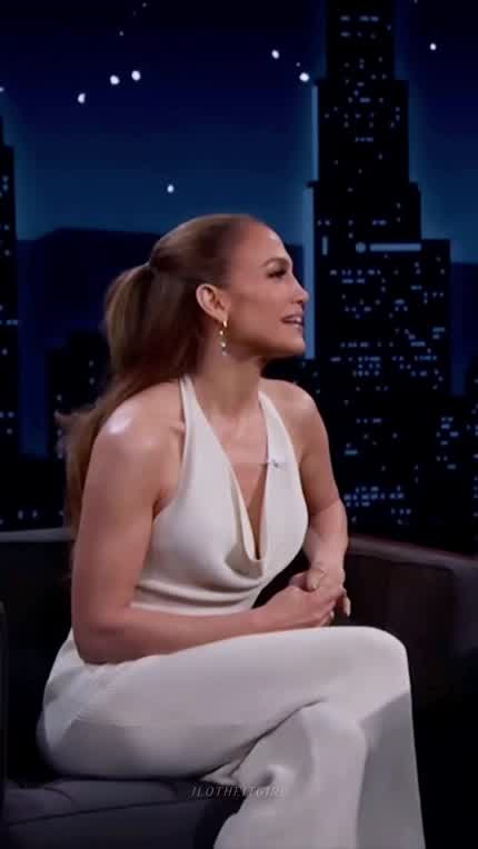 JLo in white