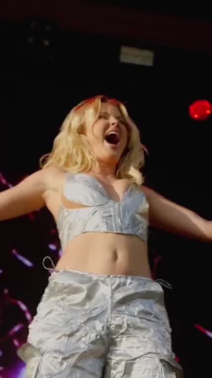 She knows how to put on a show