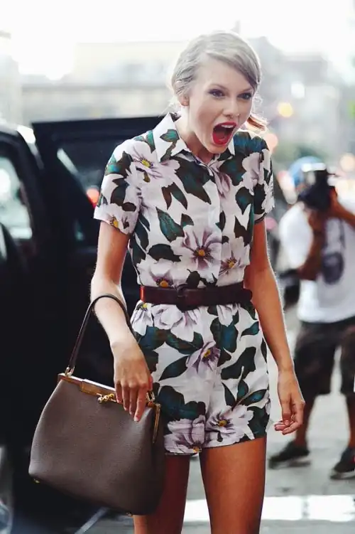 Taylor Swift Flower Dress