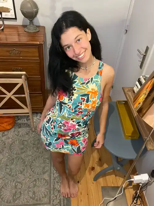 I hope this dress looks okay 🥺