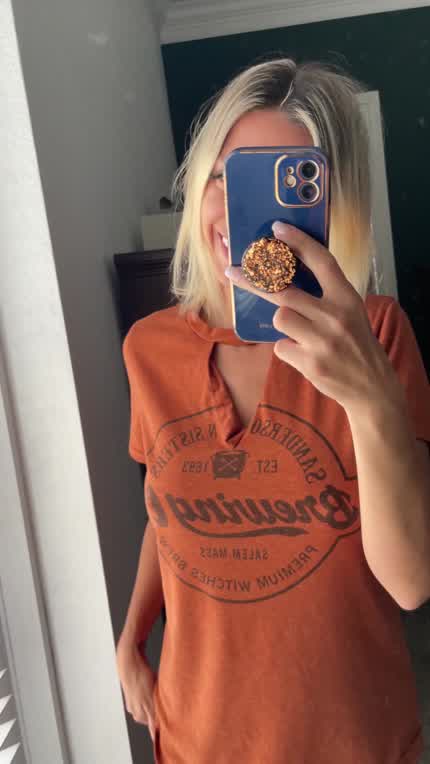 I took it off and instantly got horny 😝🥰