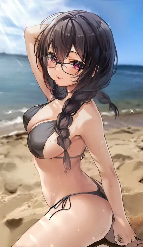 It’s Hot, So Let’s Wear Swimsuits [Original] (1186X2048)
