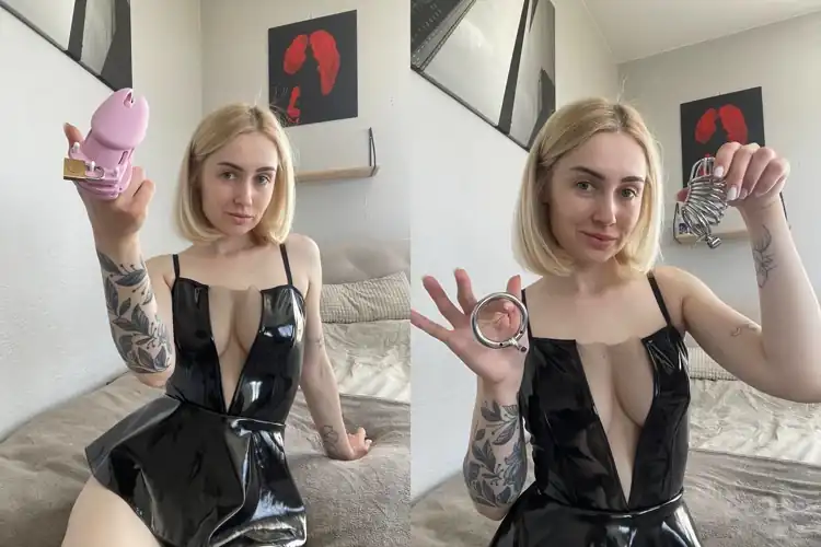 What was your first chastity? Iron🔑 or plastic?🗝