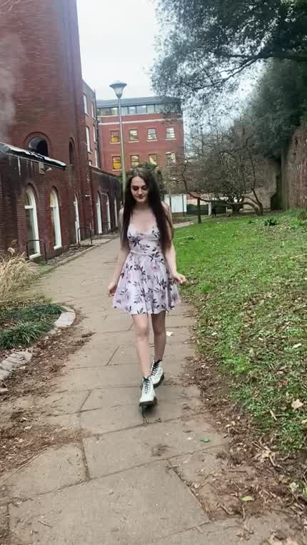 Walk with me? You can pretend I’m your girlfriend if you like 🤭