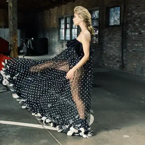 Polka dot dress