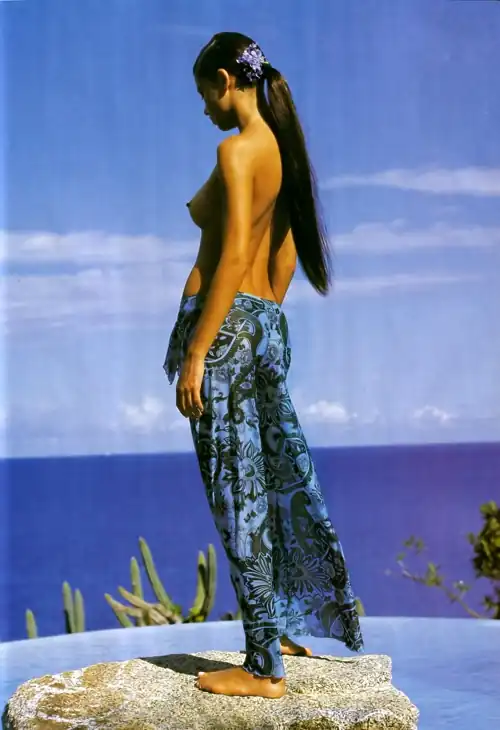 Rare topless