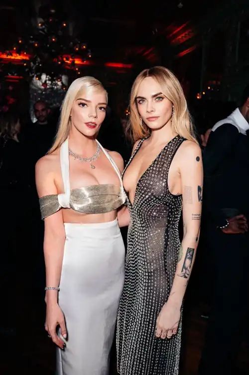 Cara Delevingne definitely dominated Anya