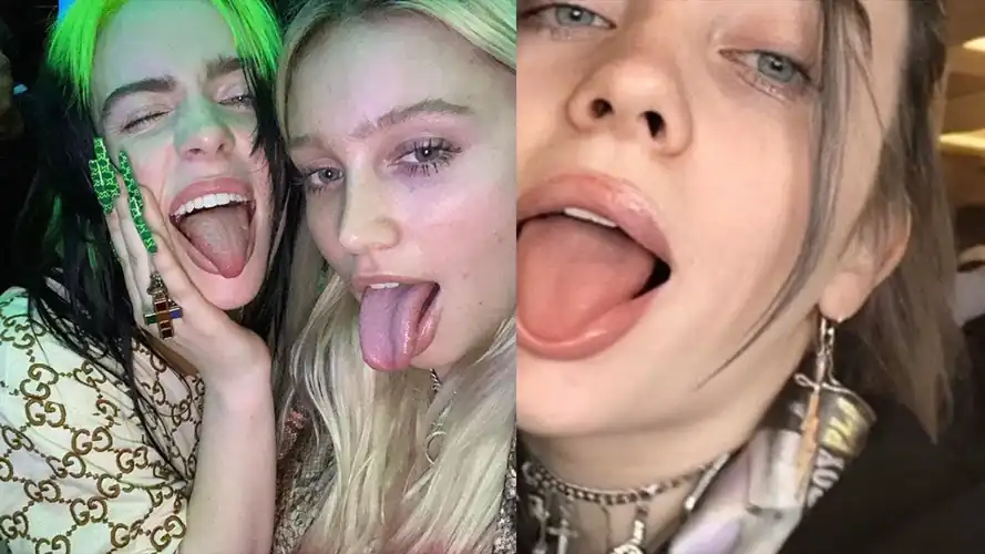 Billie and fan 👅