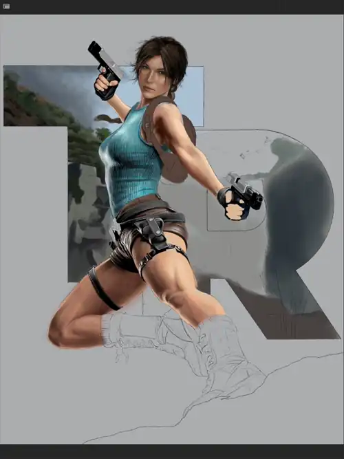 (WIP) My version of Lara for new game