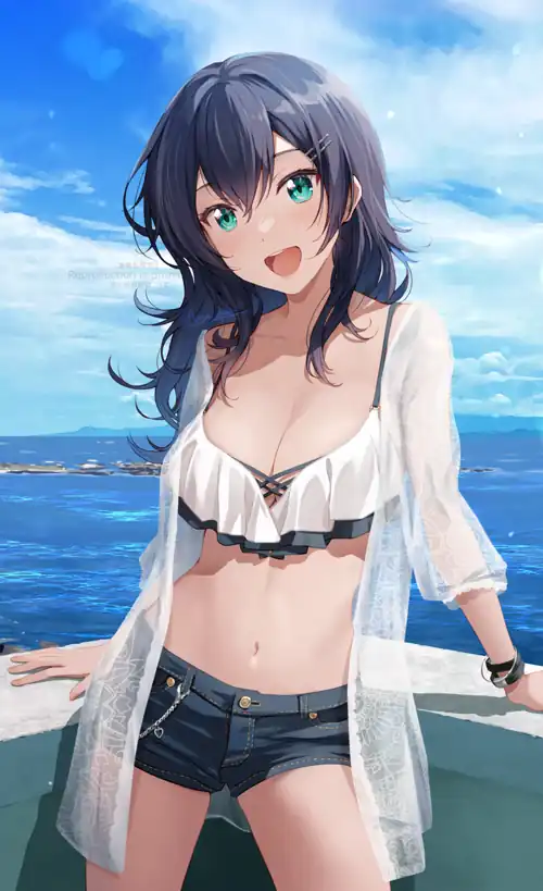 Beach day (Original Art by shamakho)