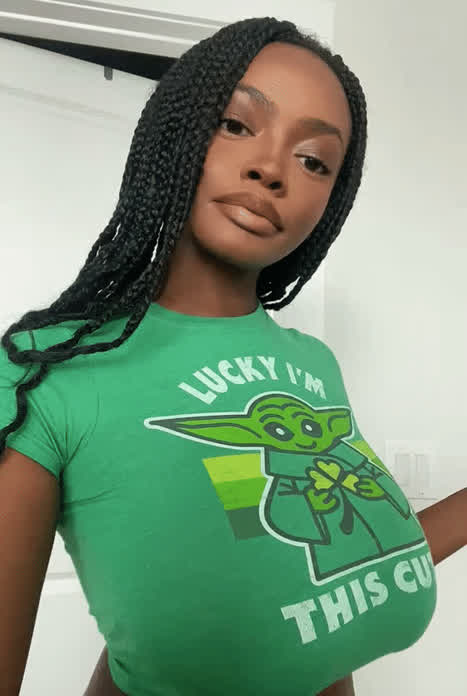She is lucky