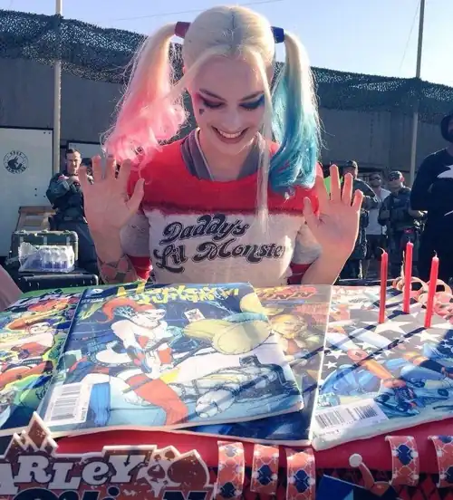 Margot BTS from Suicide Squad (2016)