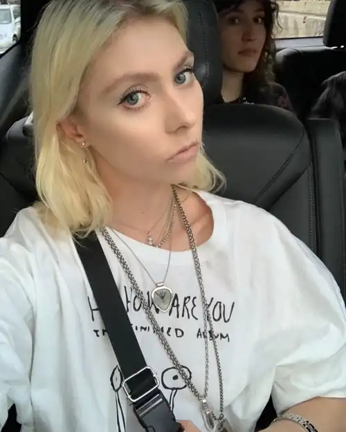 In the car - IG April 15, 2023