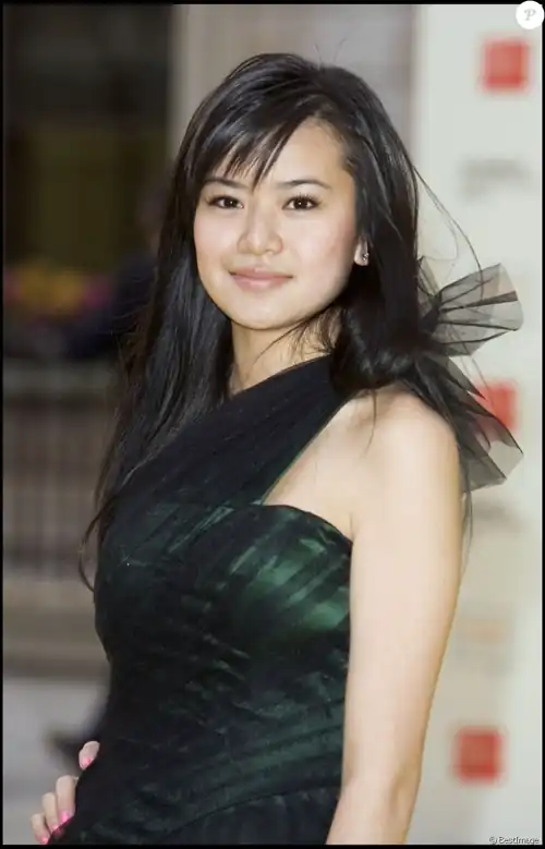 Another one of the green dress
